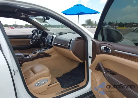 2017 Porsche Cayenne Platinum Edition from USA, damaged, VIN WP1AA2A29HKA83911